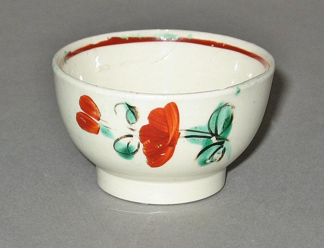 1959.2491 Creamware teabowl