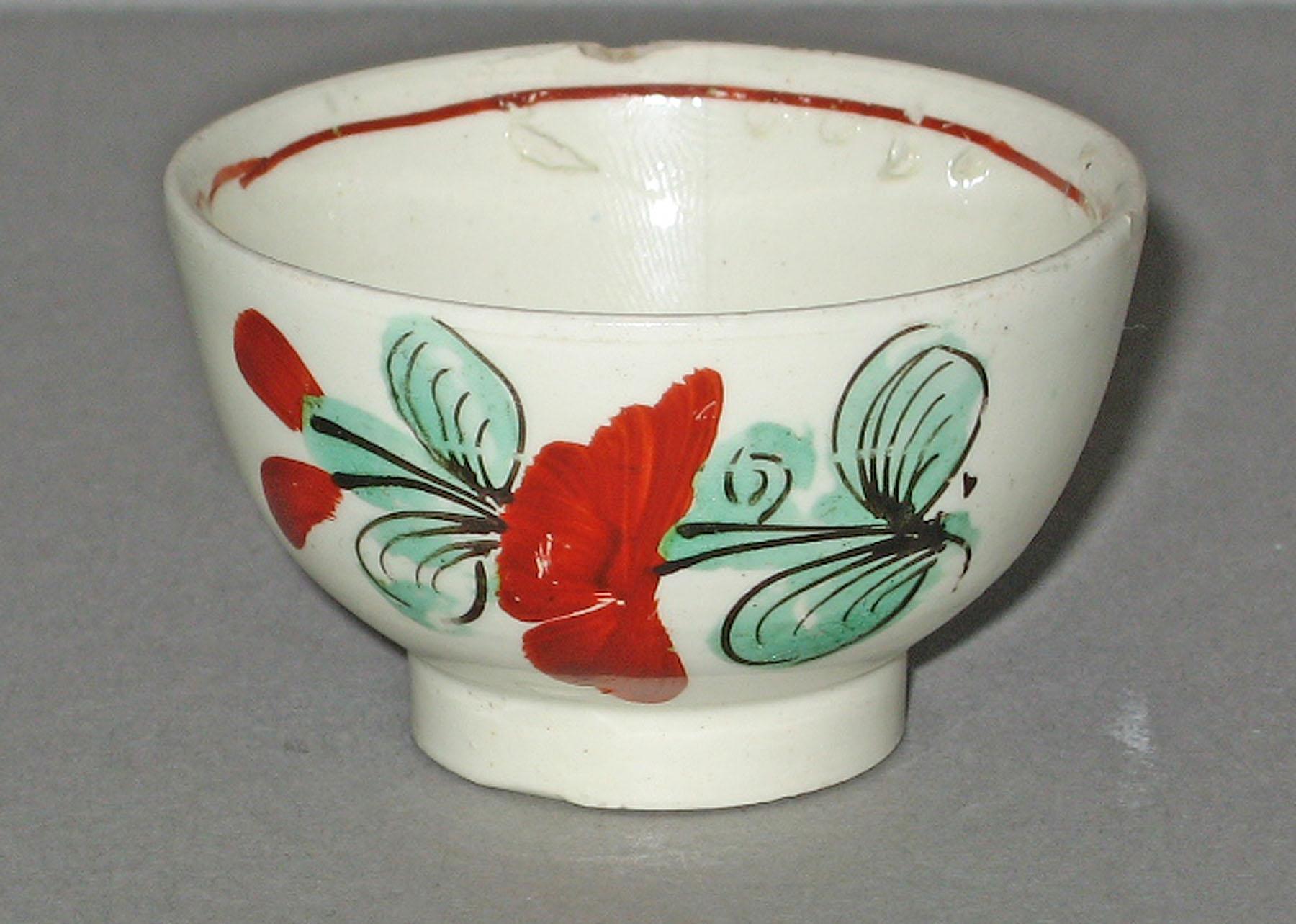 1959.2494 Creamware teacup
