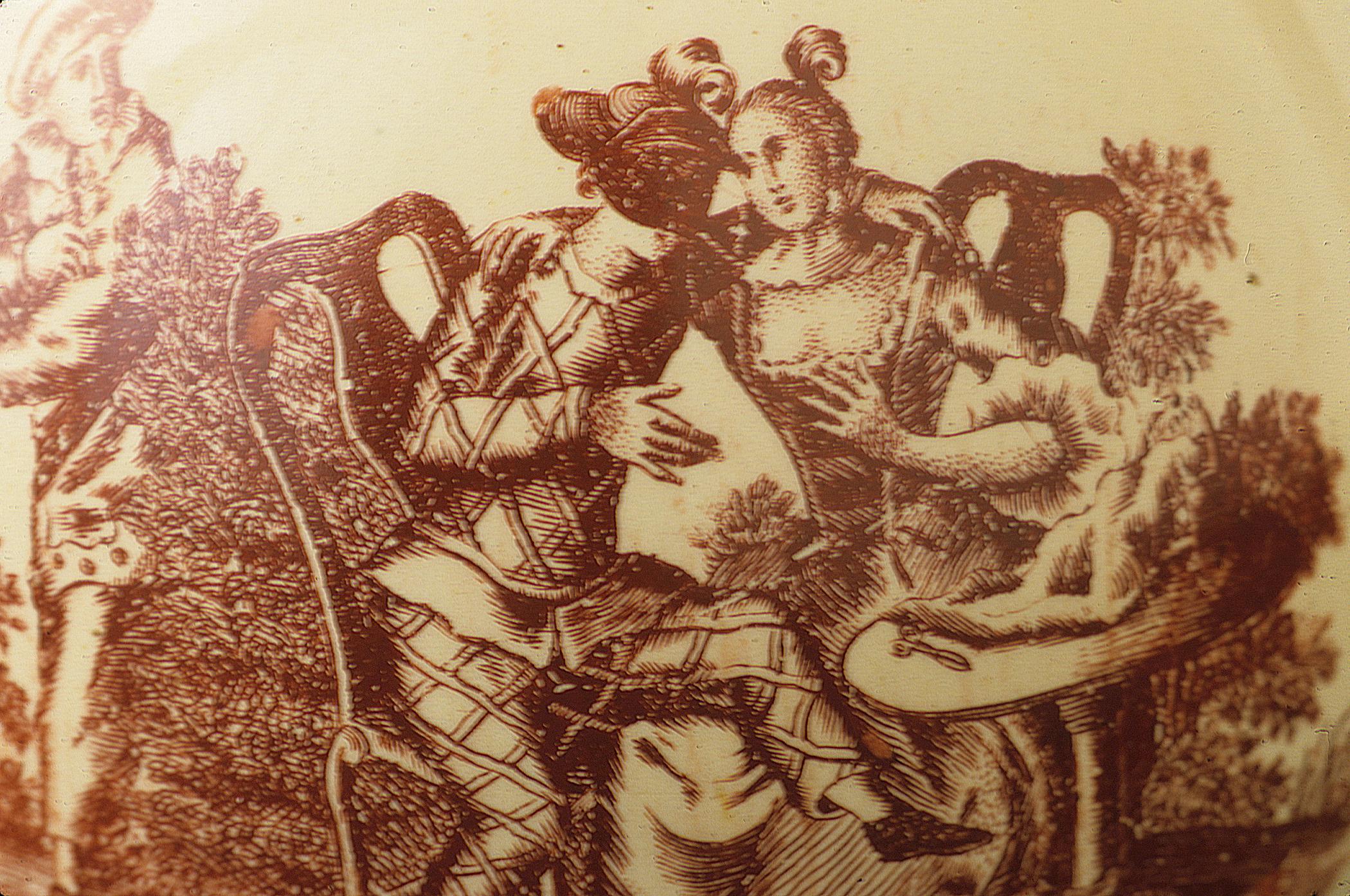 1959.2496 A, B Teapot (detail)