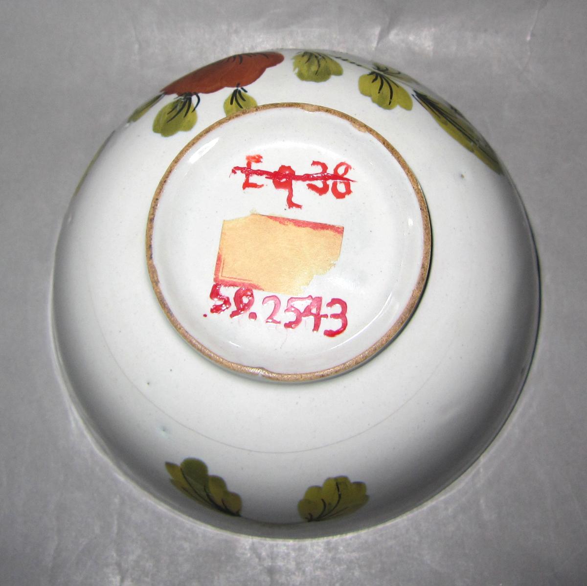 1959.2543 Delft bowl underside