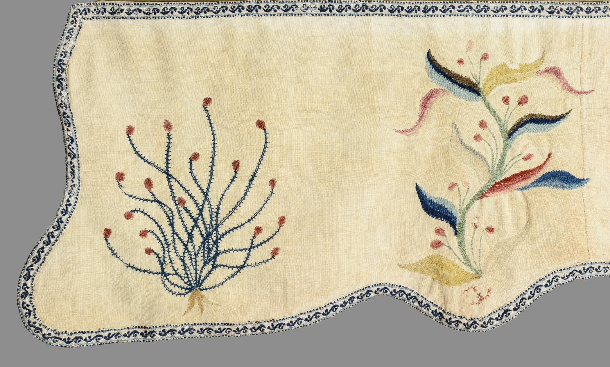 1954.0014.004 Bed hanging, detail 2