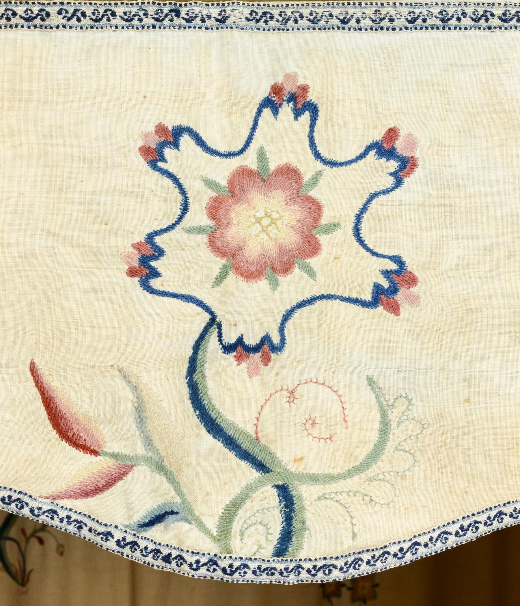 1954.0014.004 Bed hanging, detail 4
