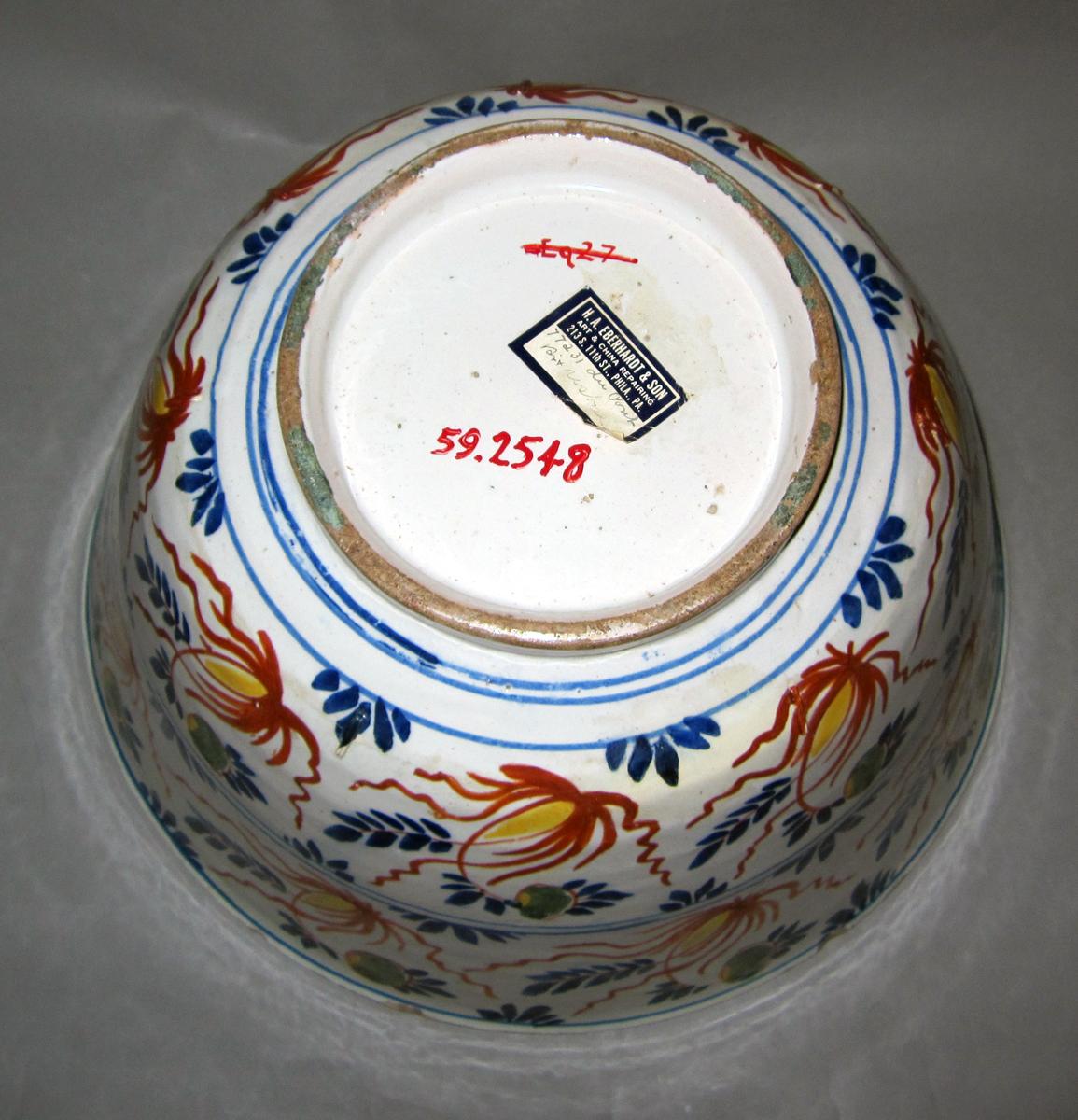 1959.2548 Delft bowl underside