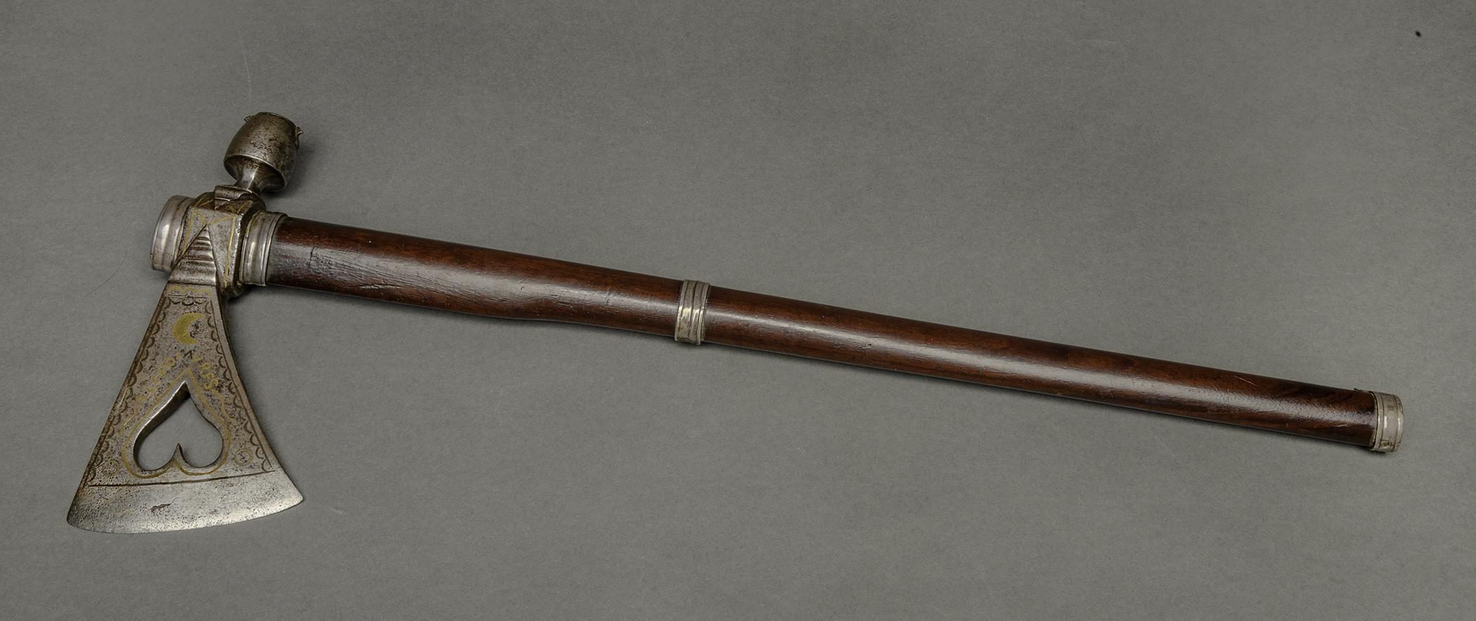 2019.0042.002 Tomahawk, Pipe tomahawk, view 8