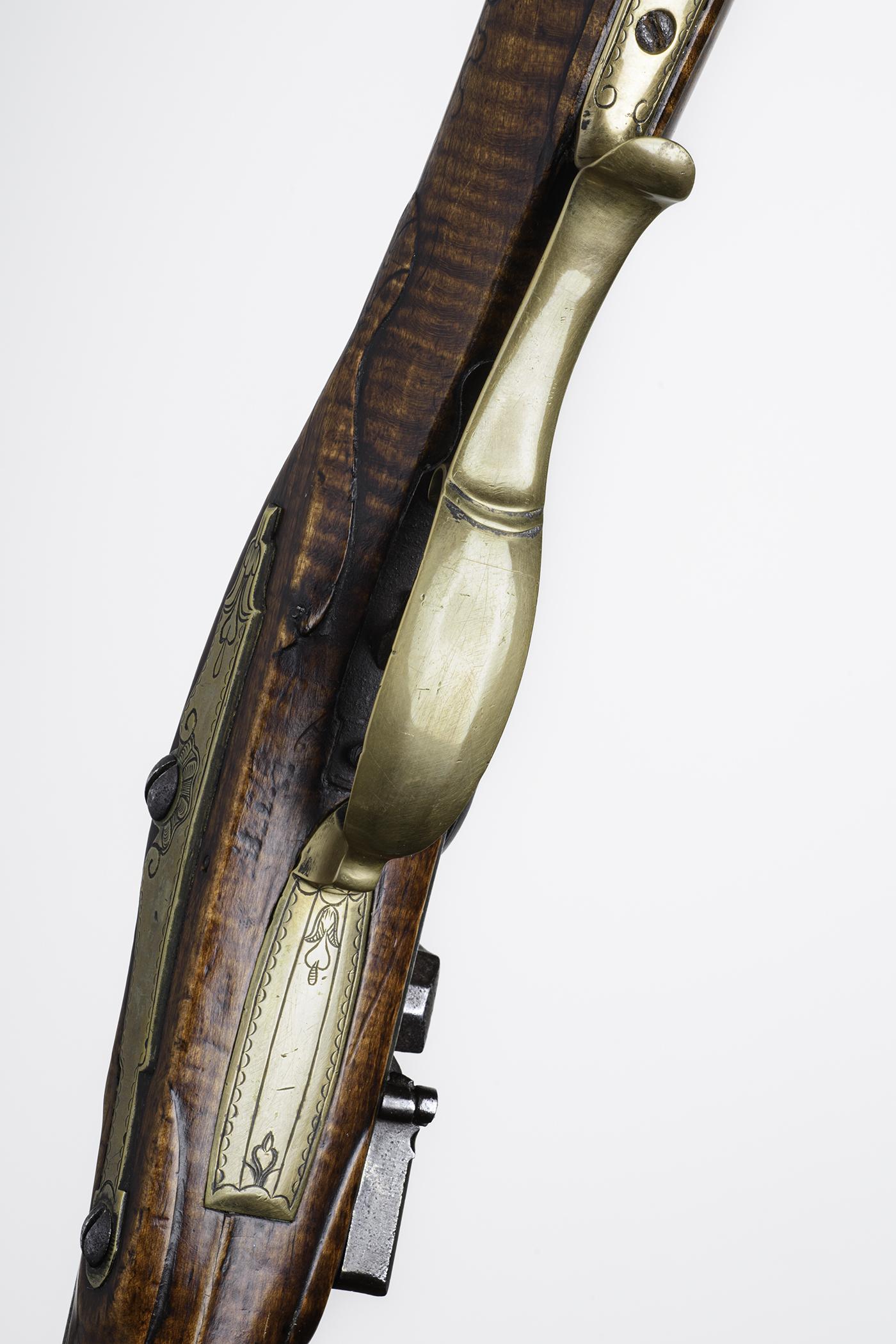 2019.0042.001 Rifle, Flintlock rifle, bottom