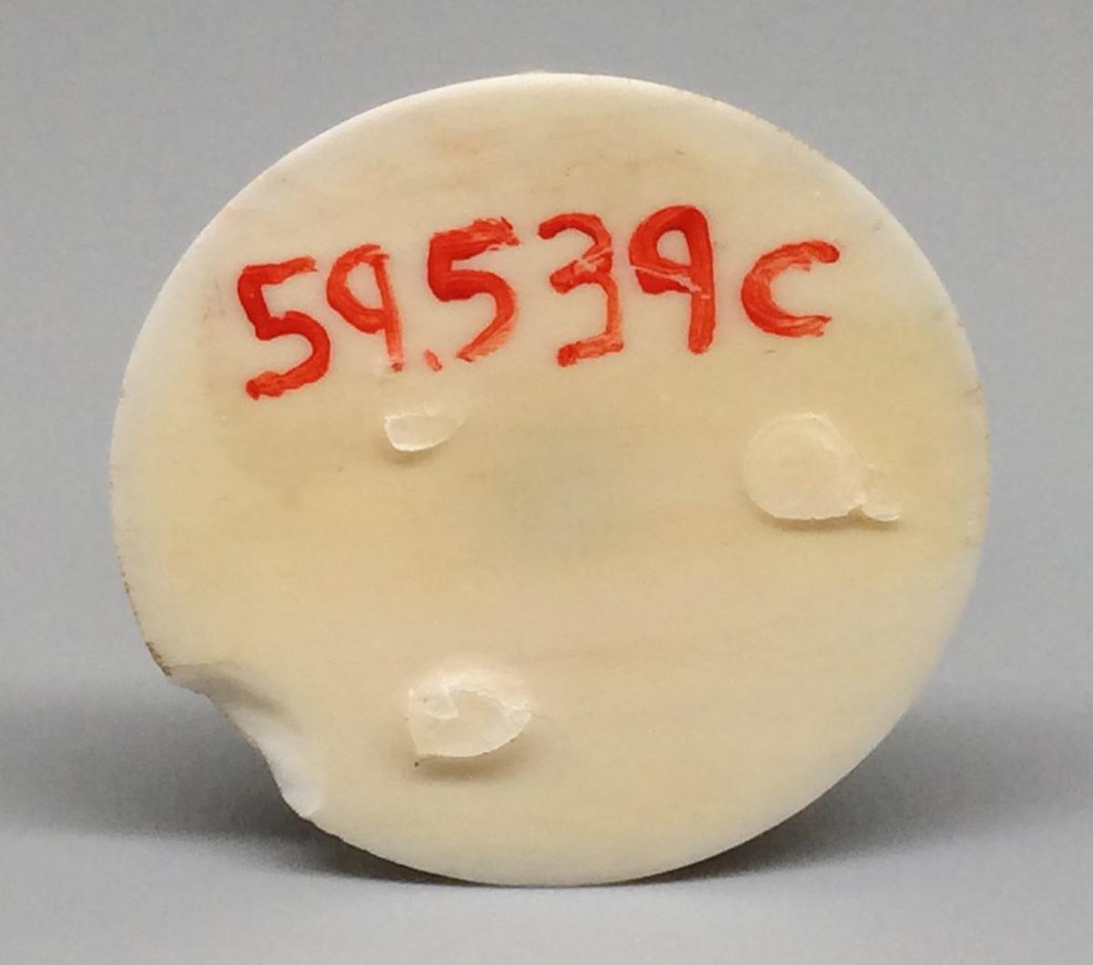 1959.0539 C Chess piece, view 3