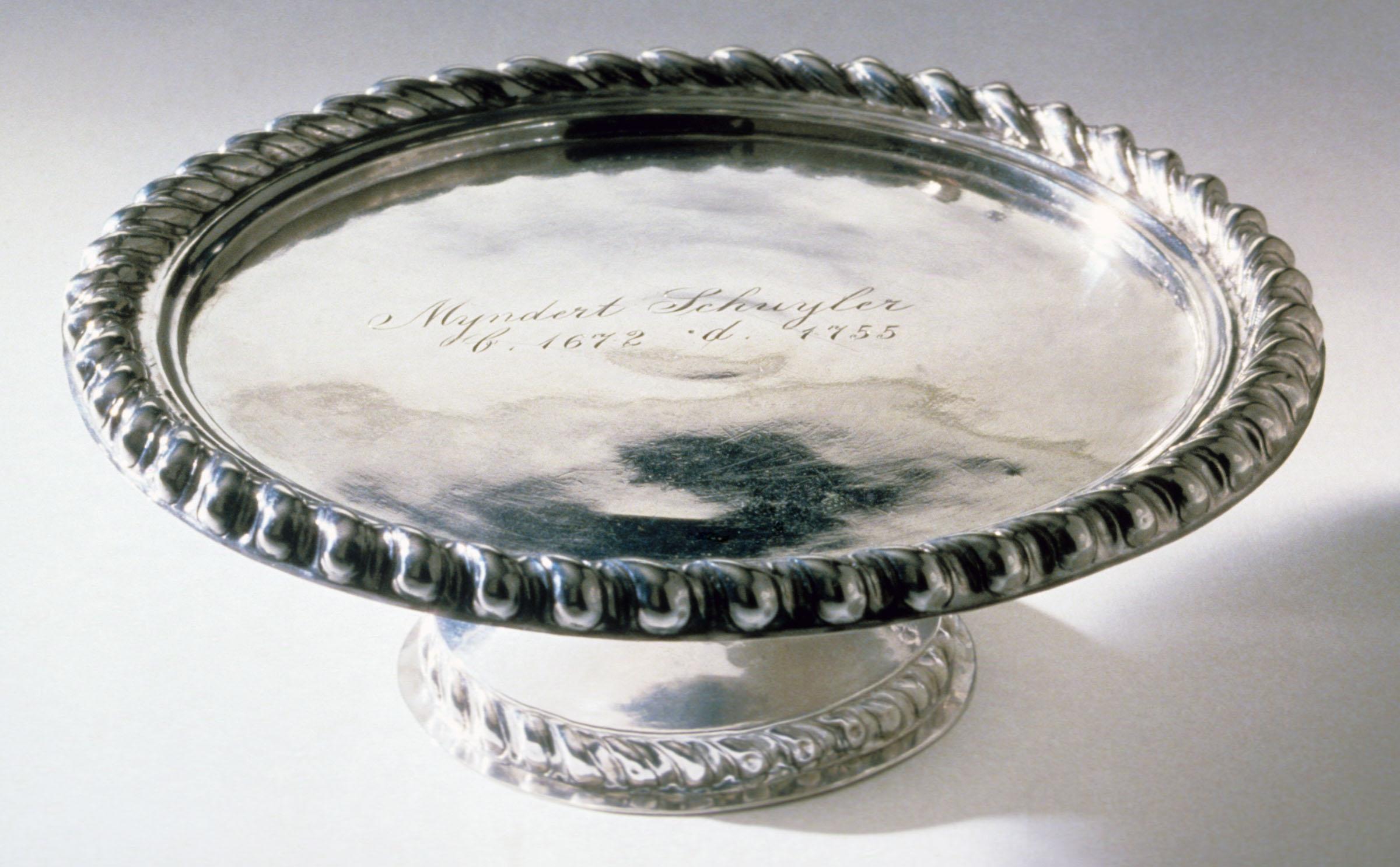 1959.2597 Silver Tray, Salver, view 2
