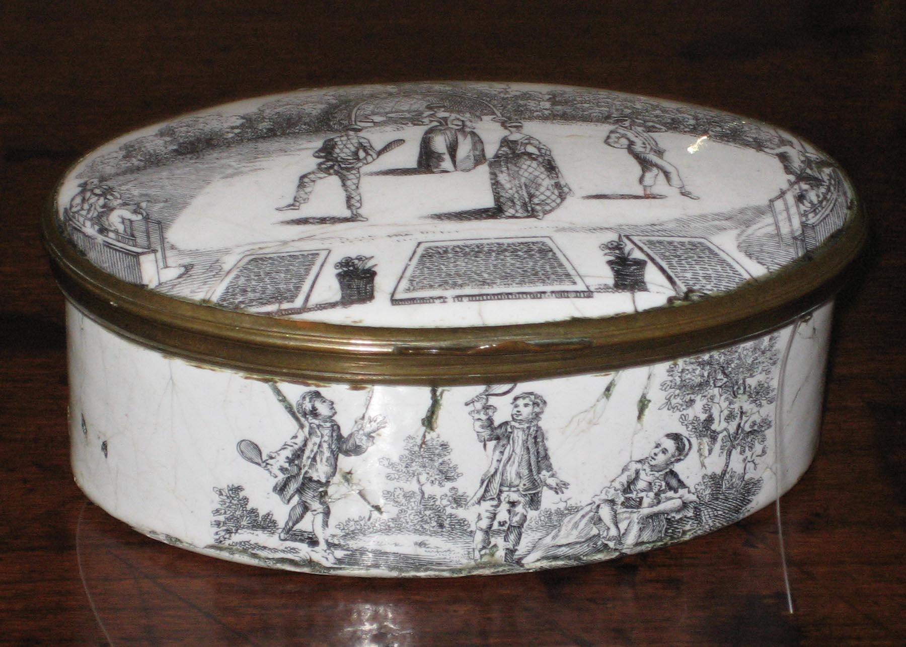 1959.2599 Enamel on copper box