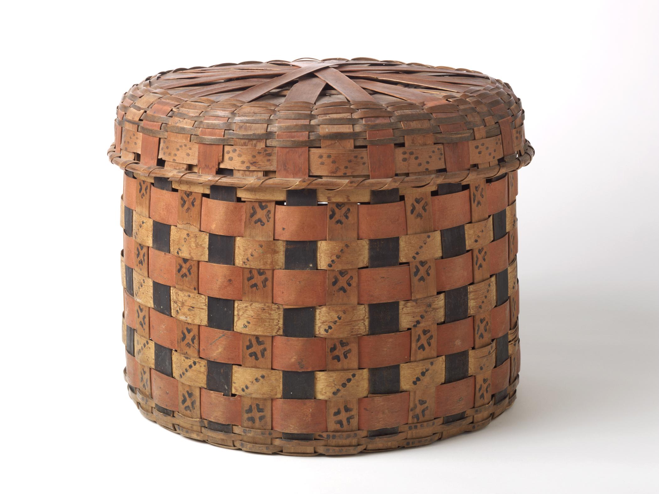 1959 2610 A, B Basket and cover, view 1