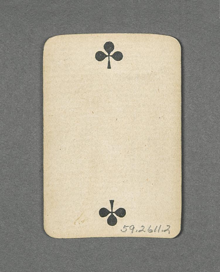 1959.2611.002 Playing card, view 1