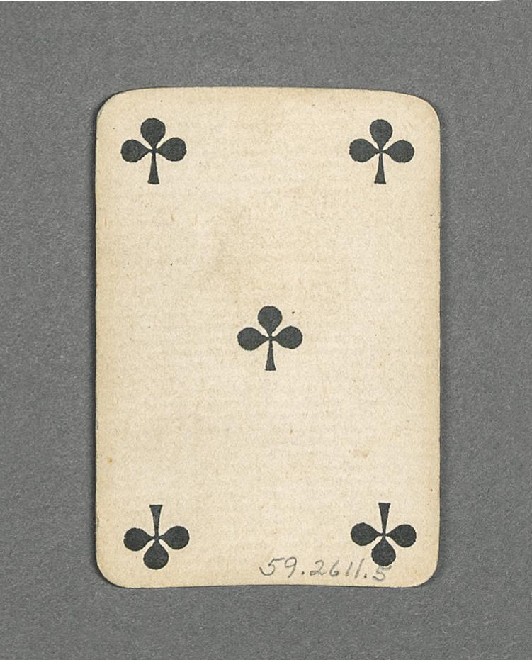 1959.2611.005 Playing card, view 1