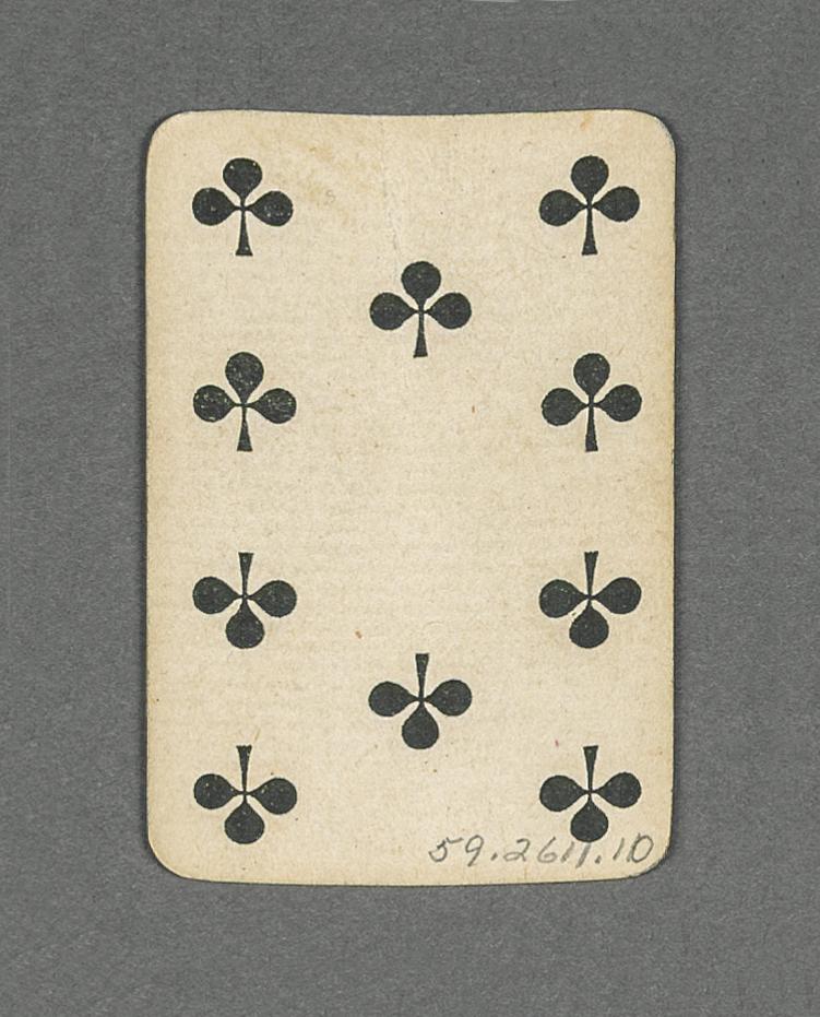 1959.2611.010 Playing card, view 1