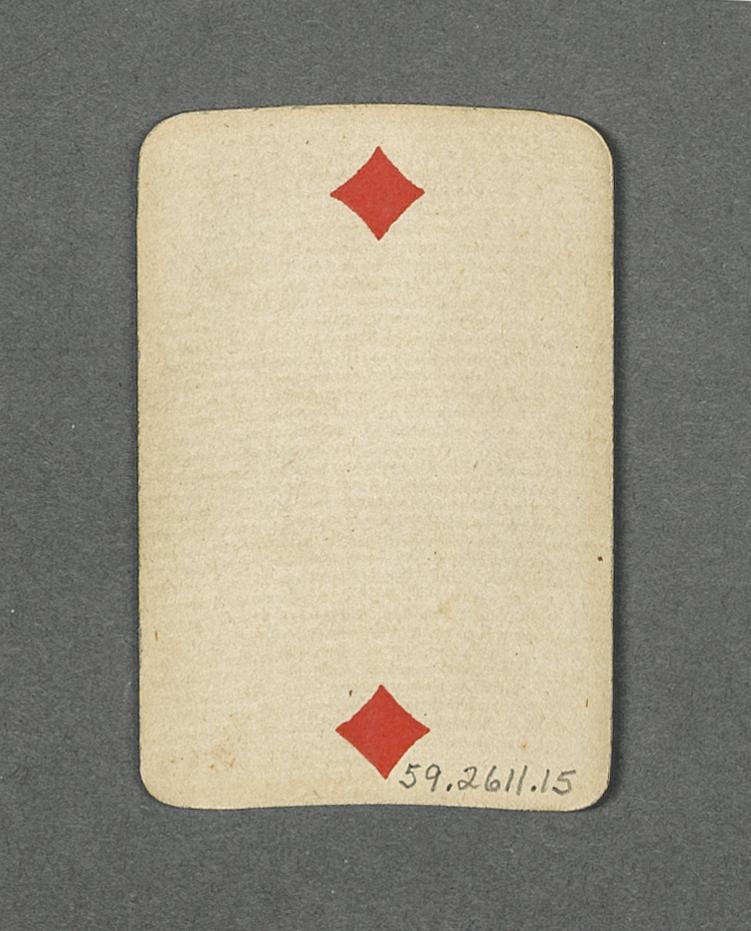 1959.2611.015 Playing card, view 1