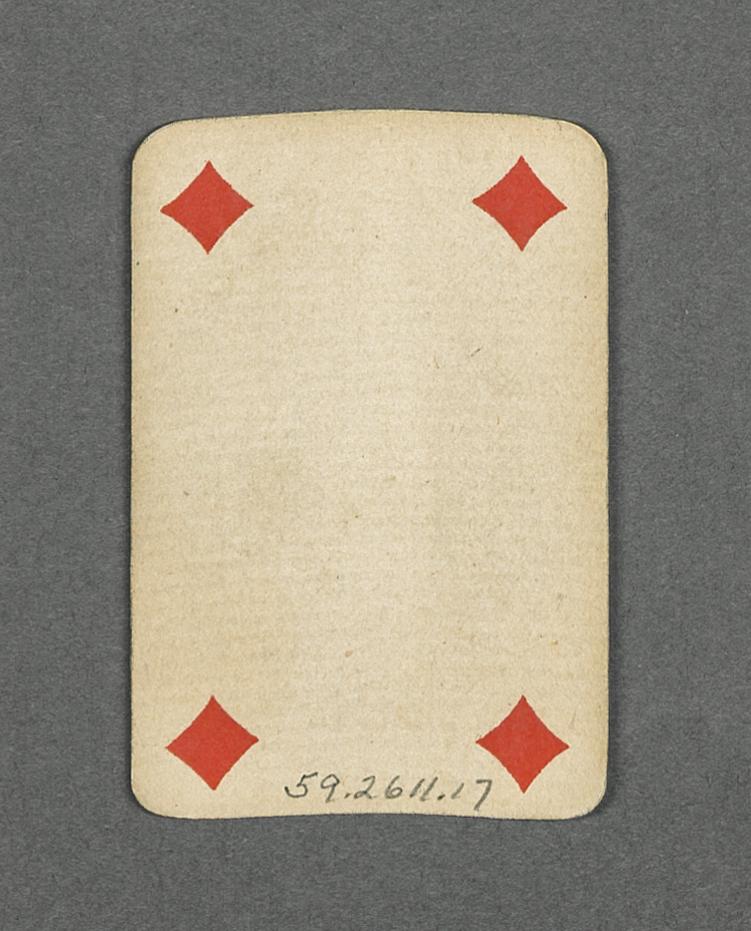 1959.2611.017 Playing card, view 1