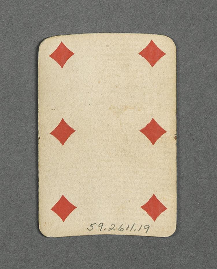 1959.2611.019 Playing card, view 1