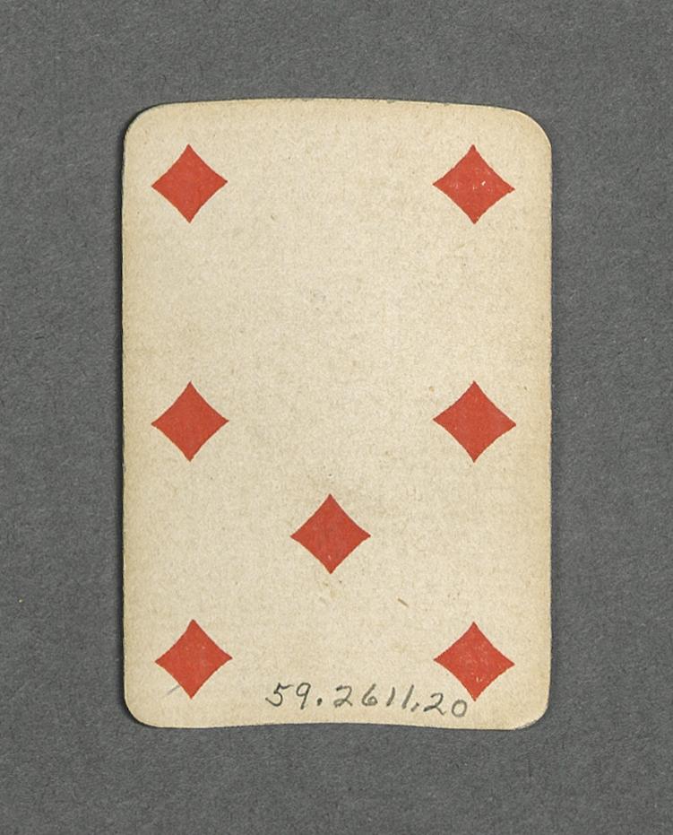 1959.2611.020 Playing card, view 1