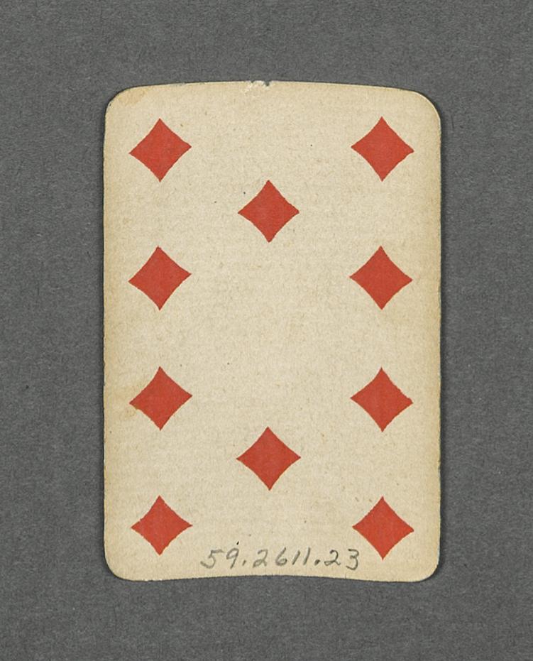 1959.2611.023 Playing card, view 1
