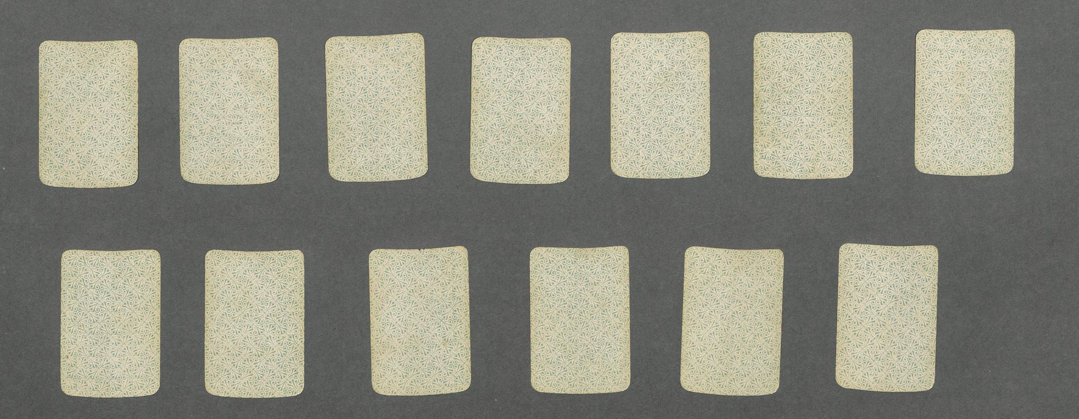 1959.2611.014 - .026 Playing cards, view 2, reverse