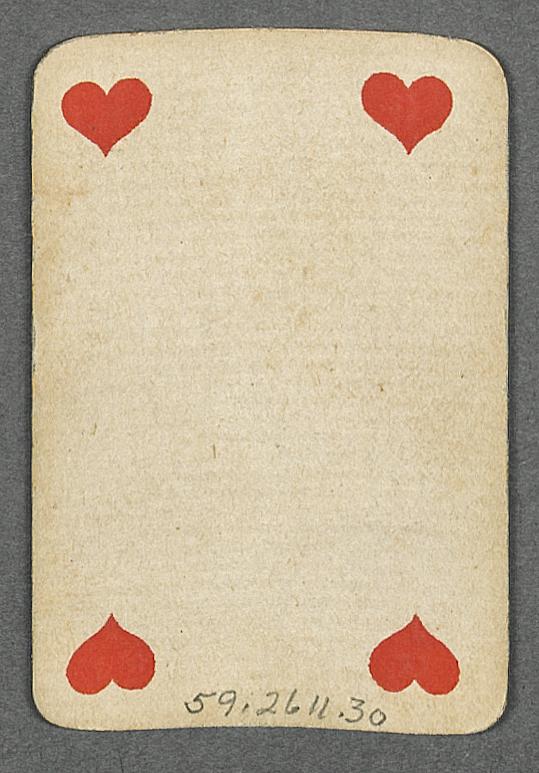 1959.2611.030 Playing card, view 1
