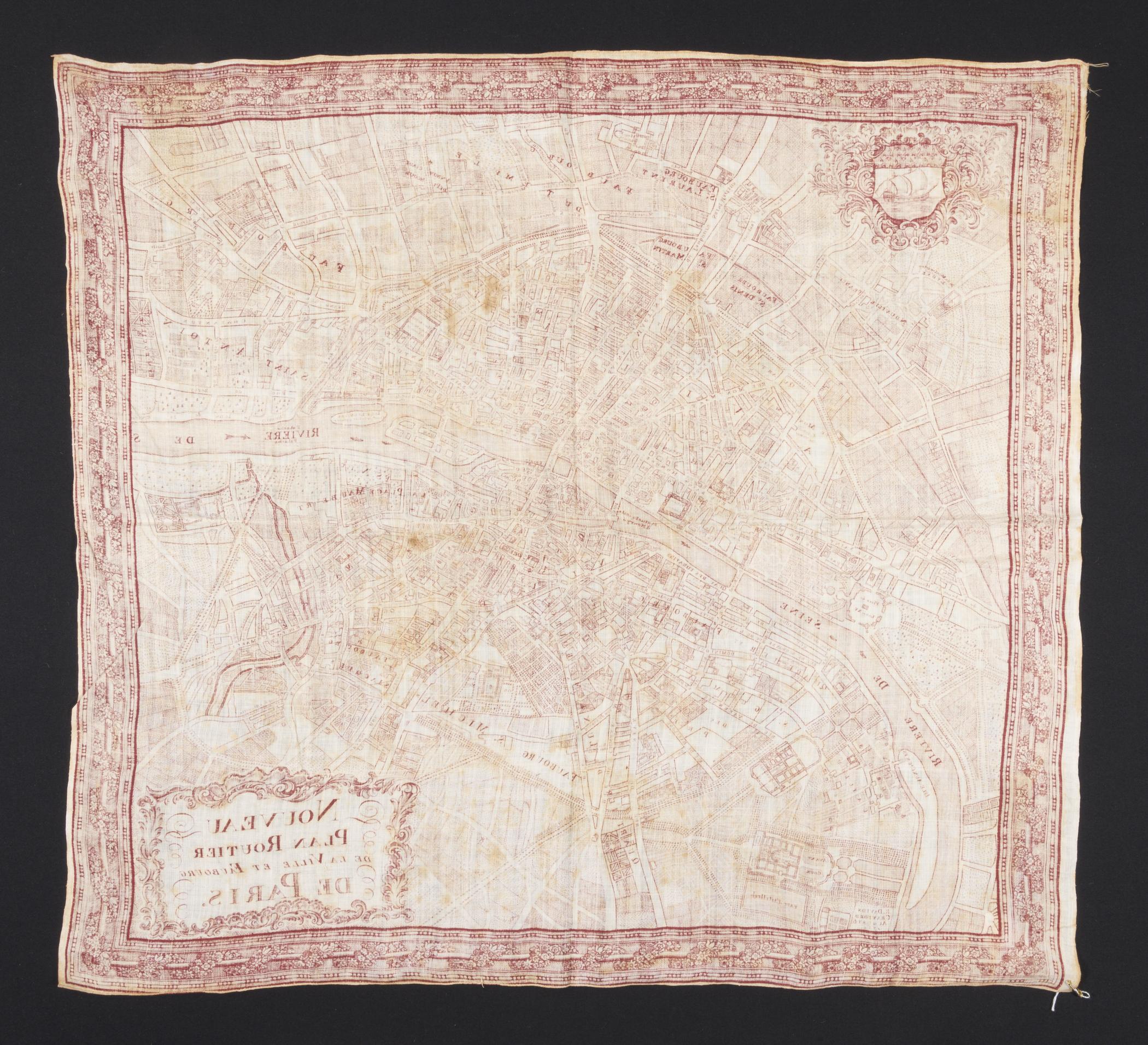 2020.0015 Textile, printed, view 2, reverse