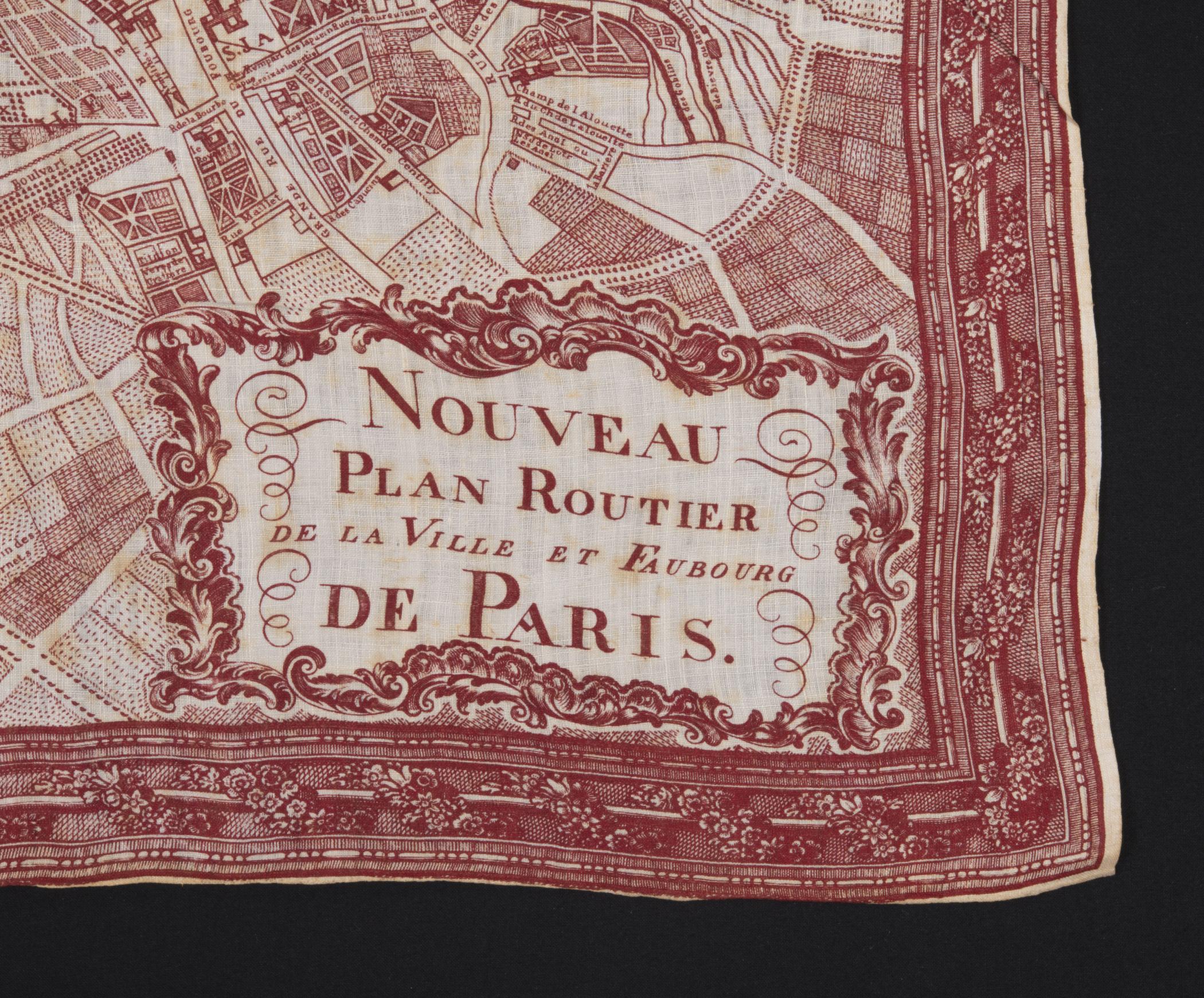 2020.0015 Textile, printed, detail 1