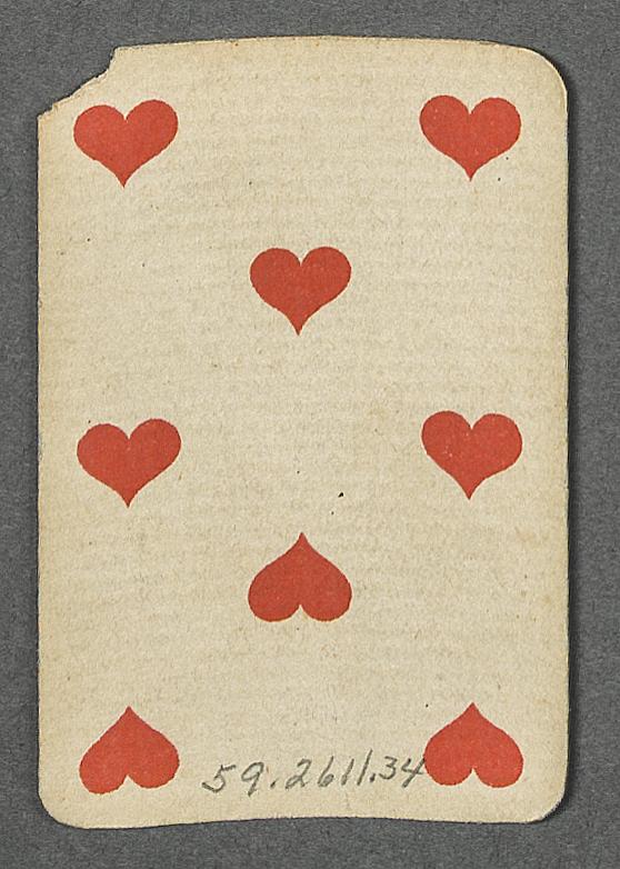 1959.2611.034 Playing card, view 1
