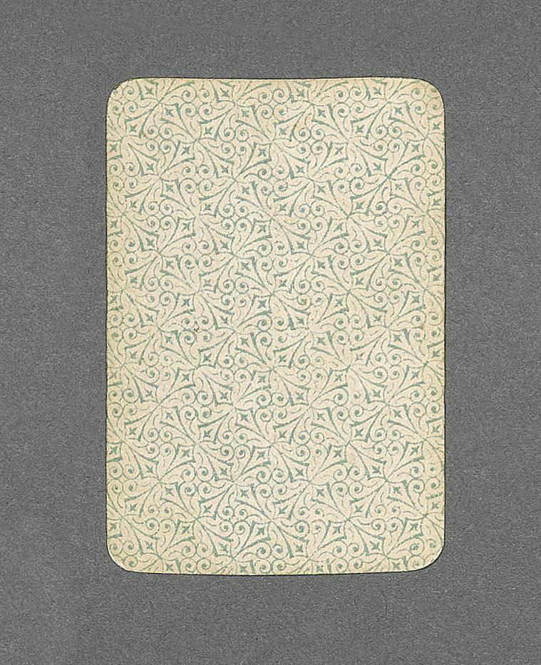 1959.2611.040 Playing card, view 2, reverse