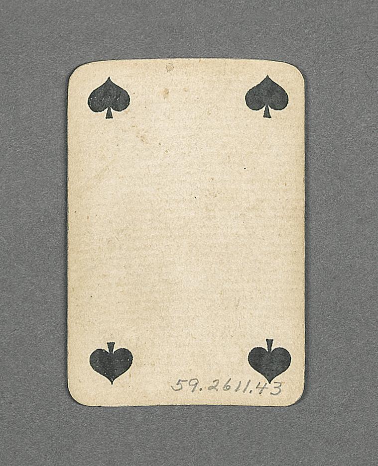 1959.2611.043 Playing card, view 1