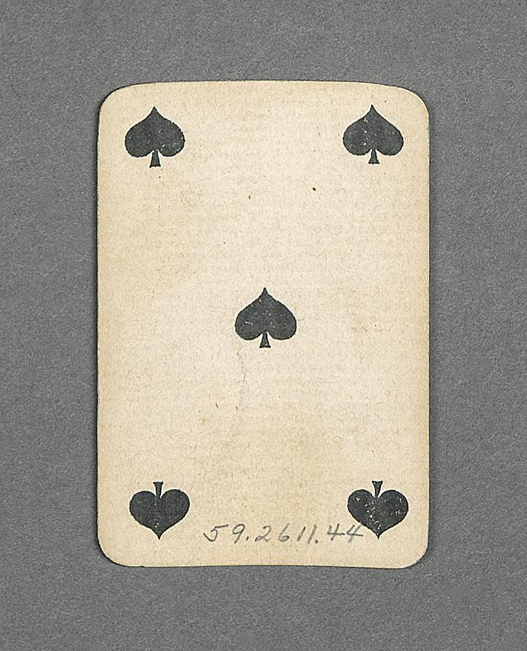 1959.2611.044 Playing card, view 1