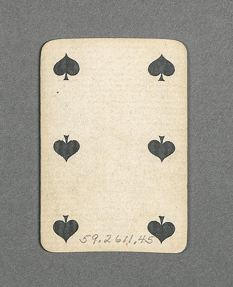 1959.2611.045 Playing card, view 1