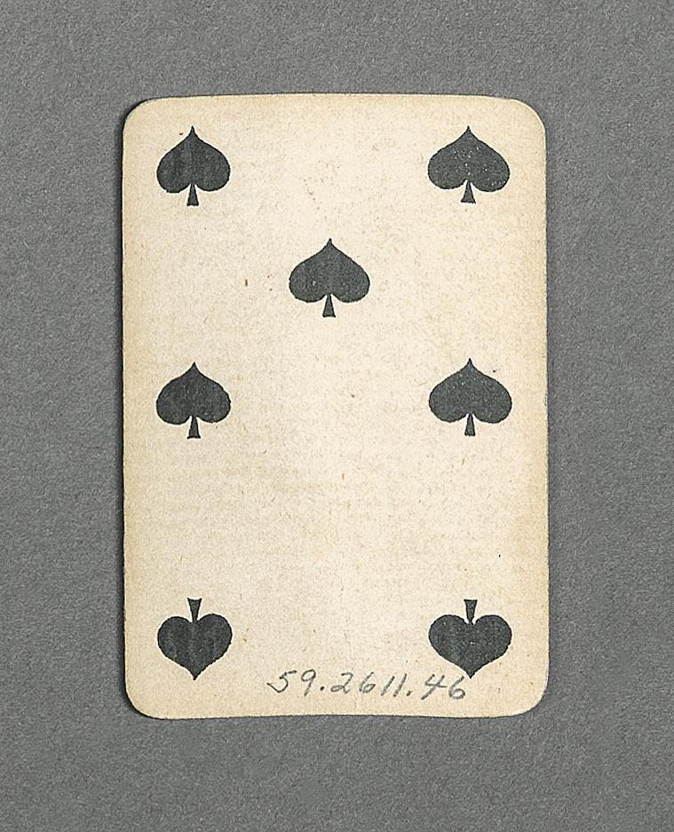 1959.2611.046 Playing card, view 1