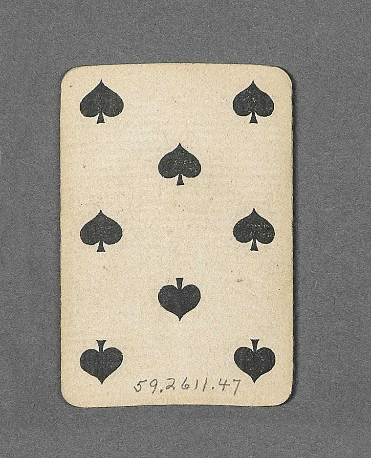 1959.2611.047 Playing card, view 1