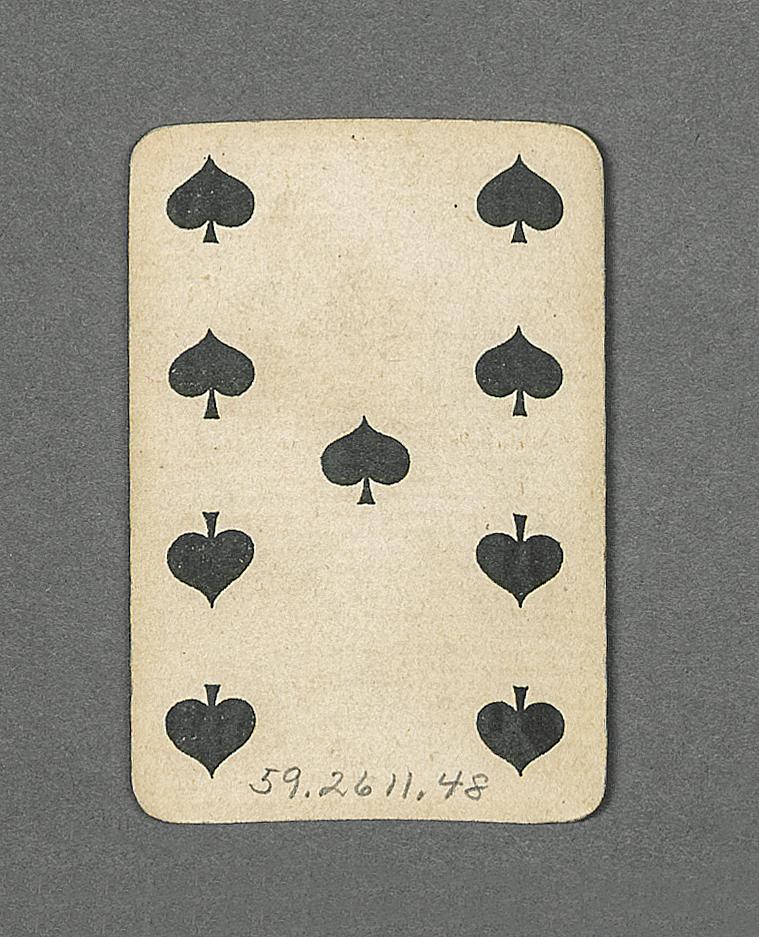 1959.2611.048 Playing card, view 1