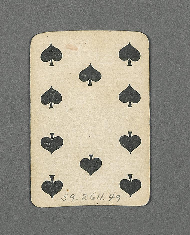 1959.2611.049 Playing card, view 1