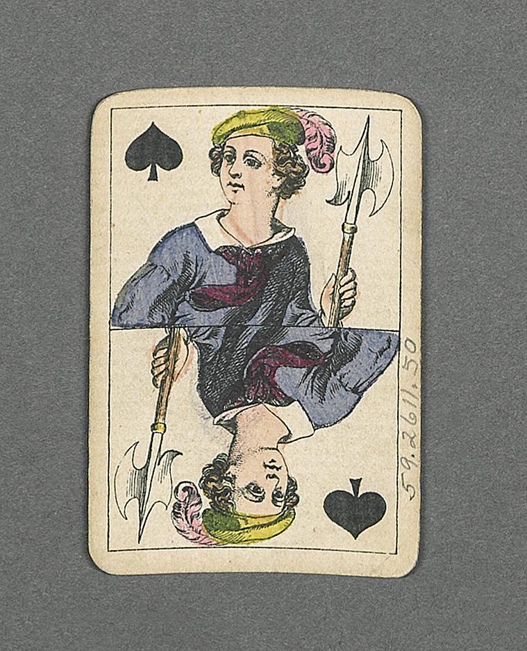 1959.2611.050 Playing card, view 1