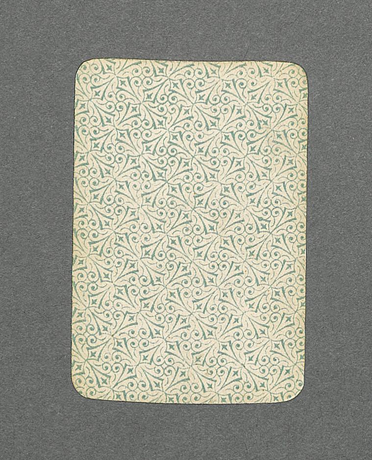 1959.2611.050 Playing card, view 2, reverse