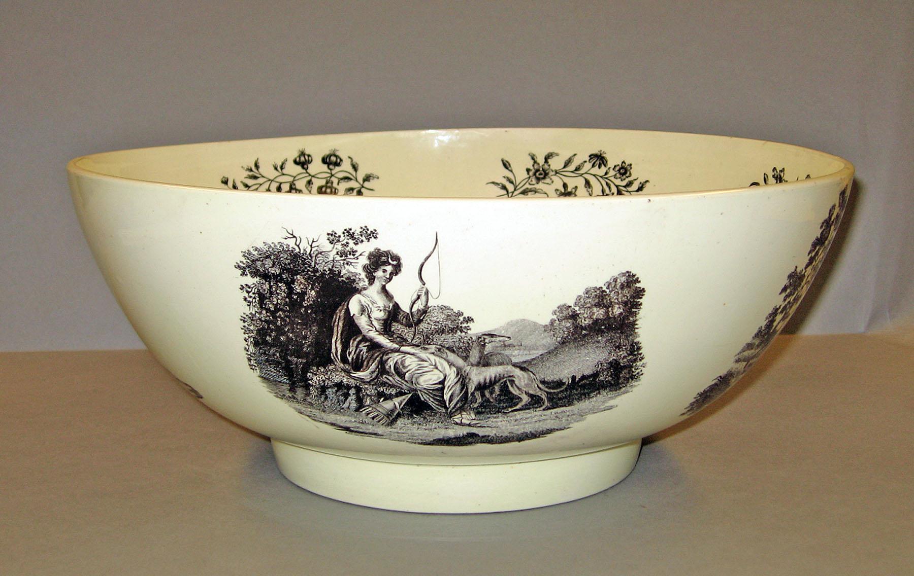 1959.2691 Creamware bowl (side 1)