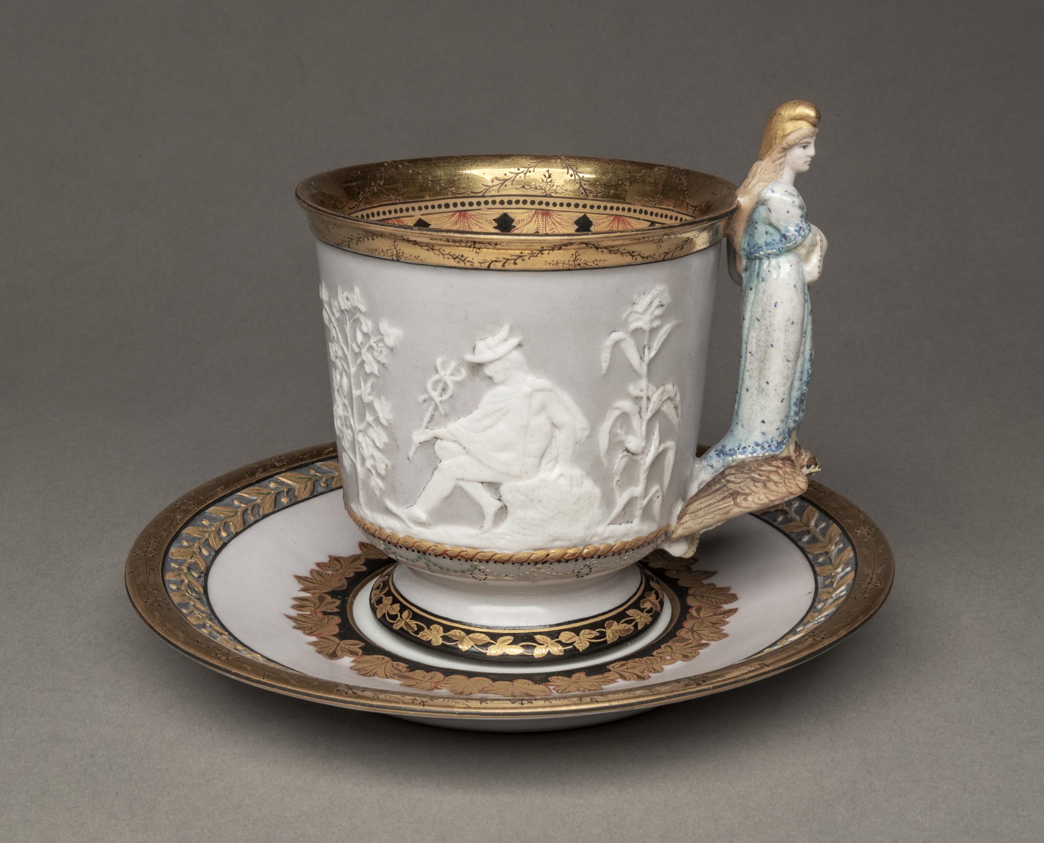 2021.0009.001 A Teacup, B Saucer, view 1