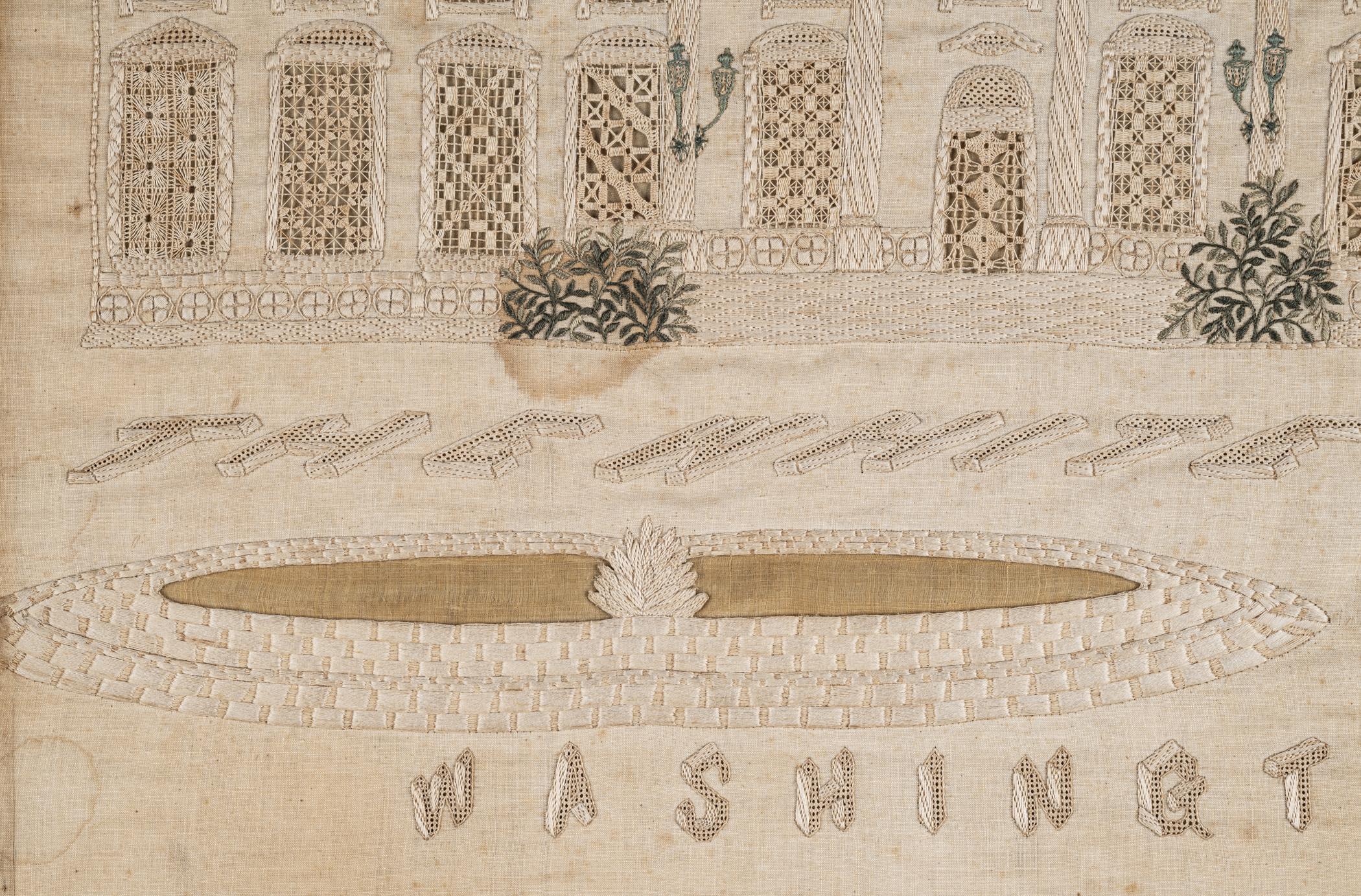 2021.0013 Needlework picture, detail 4