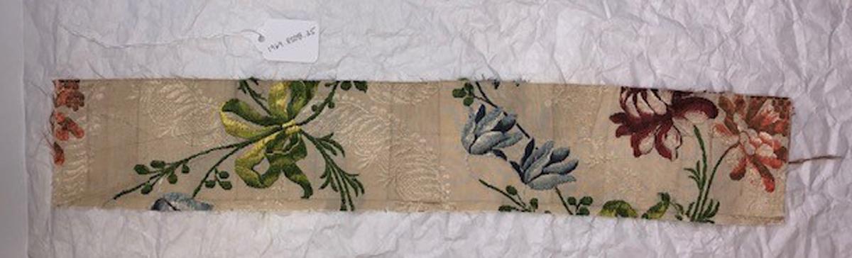 1969.8508.025 Textile fragment, woven, overall