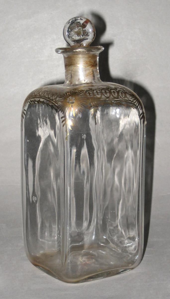 1959.2778 D Glass case bottle