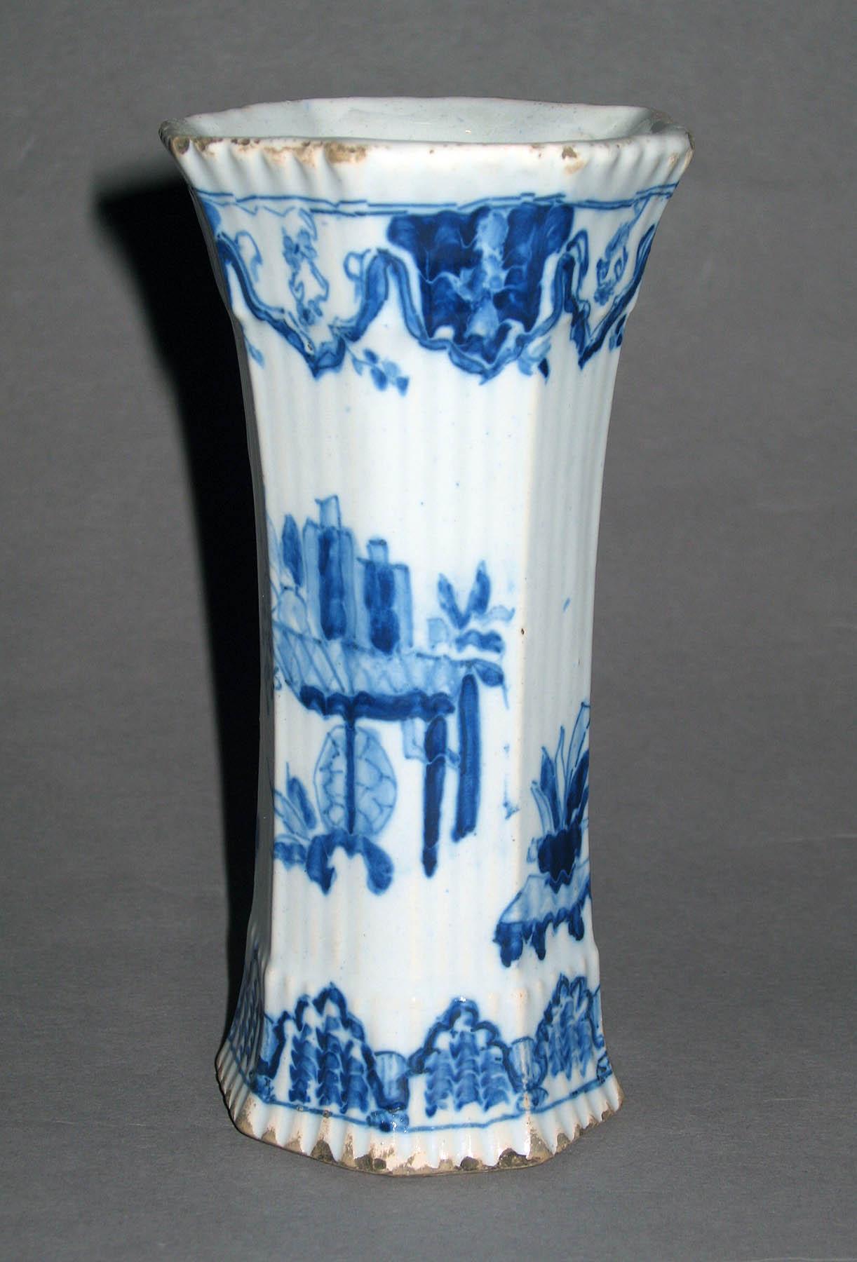 1959.2802 Tin-glazed earthenware vase