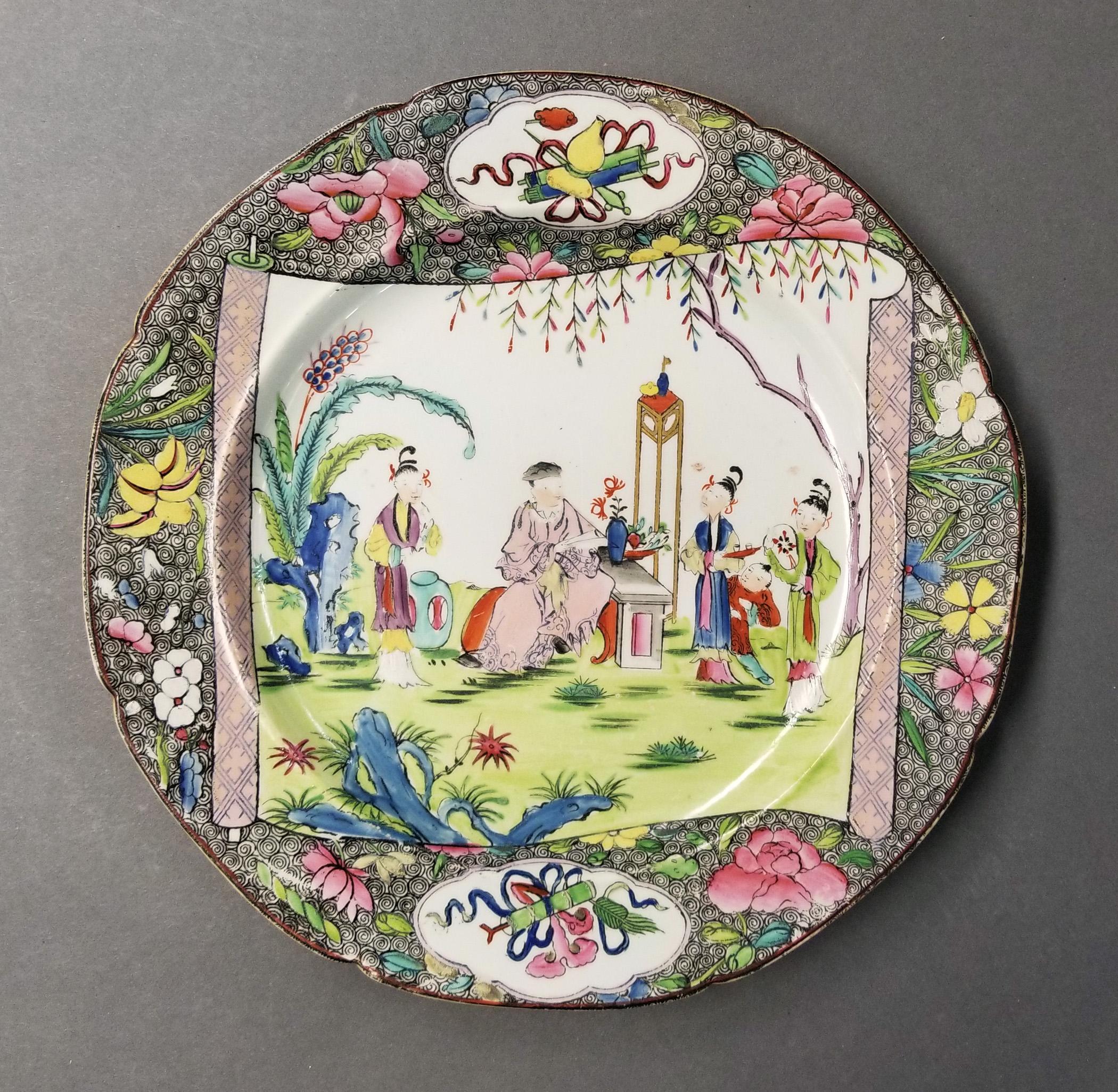 2023.0008.033 ironstone plate