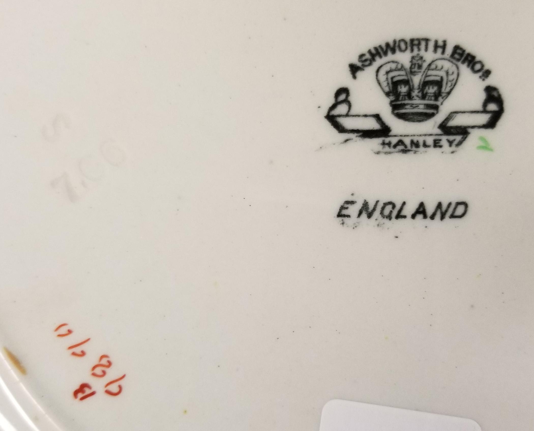 2023.0008.038 ironstone plate underside marks