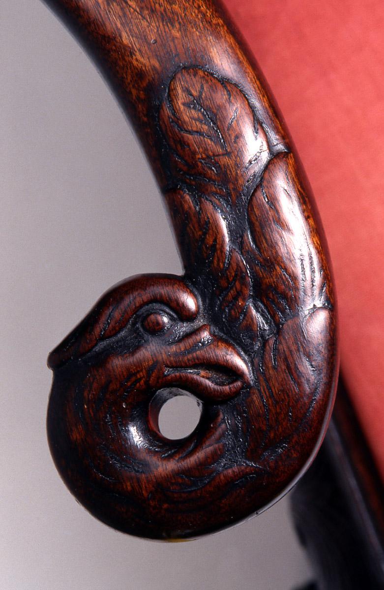 1959.2826 Chair, Side chair (detail)
