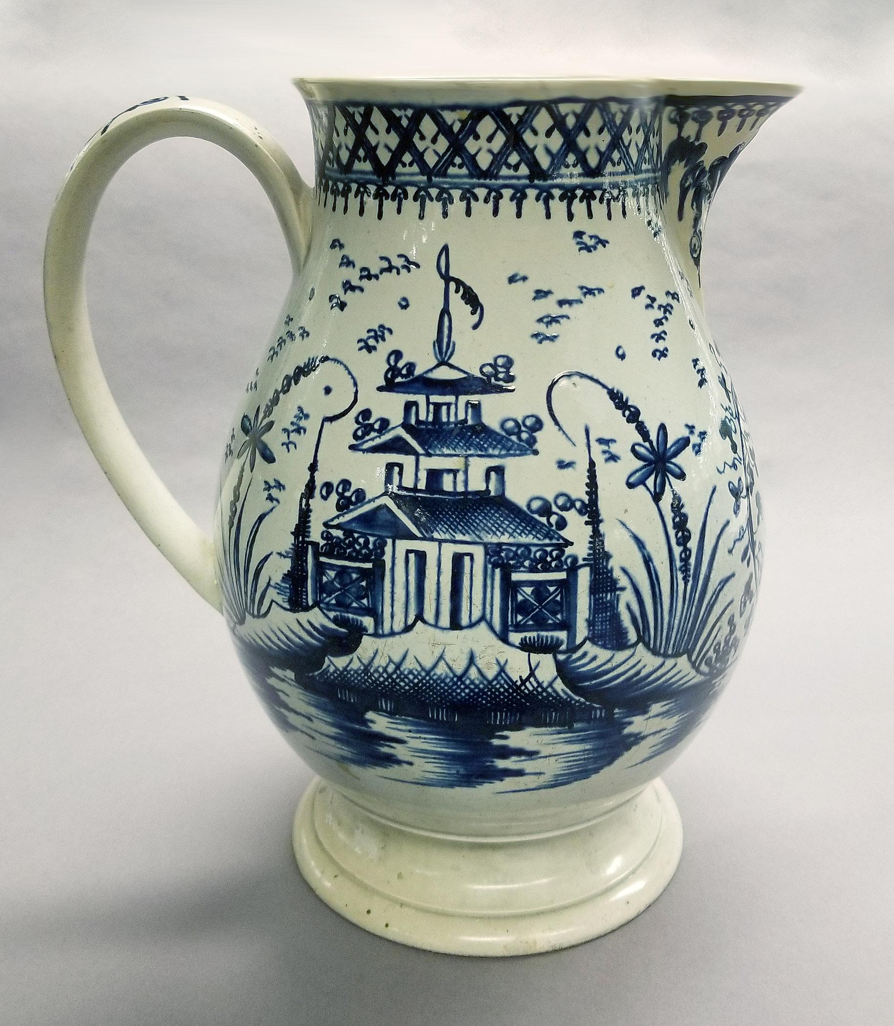 2023.0008.018 pearlware 1787 jug side 2