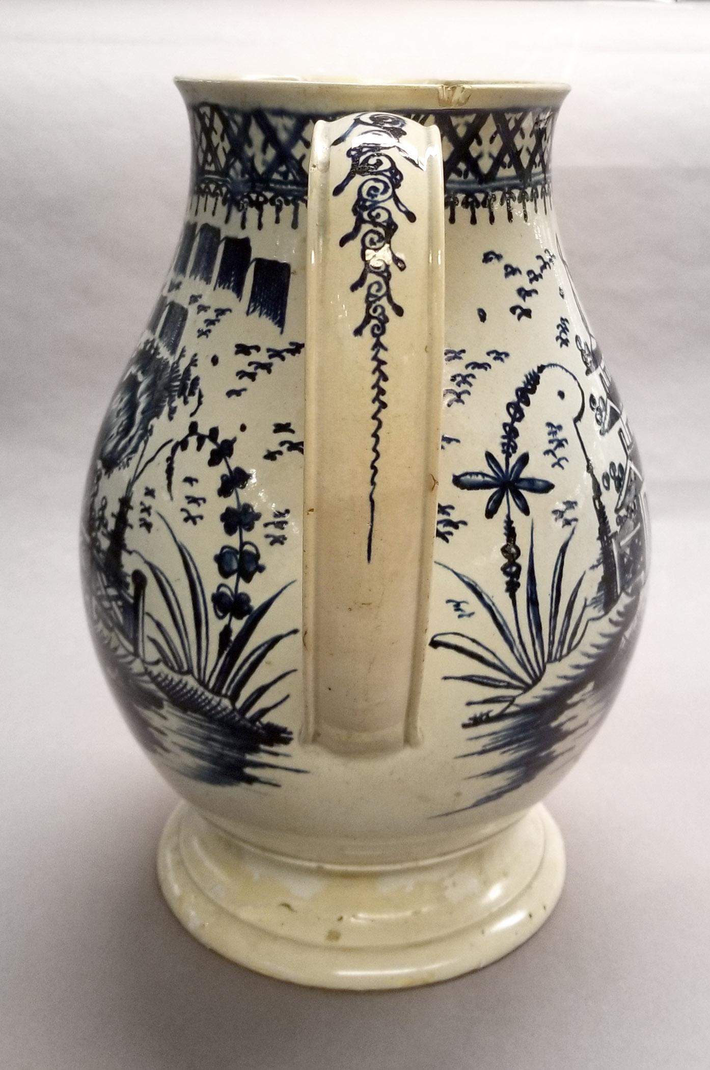 2023.0008.018 pearlware 1787 jug handle