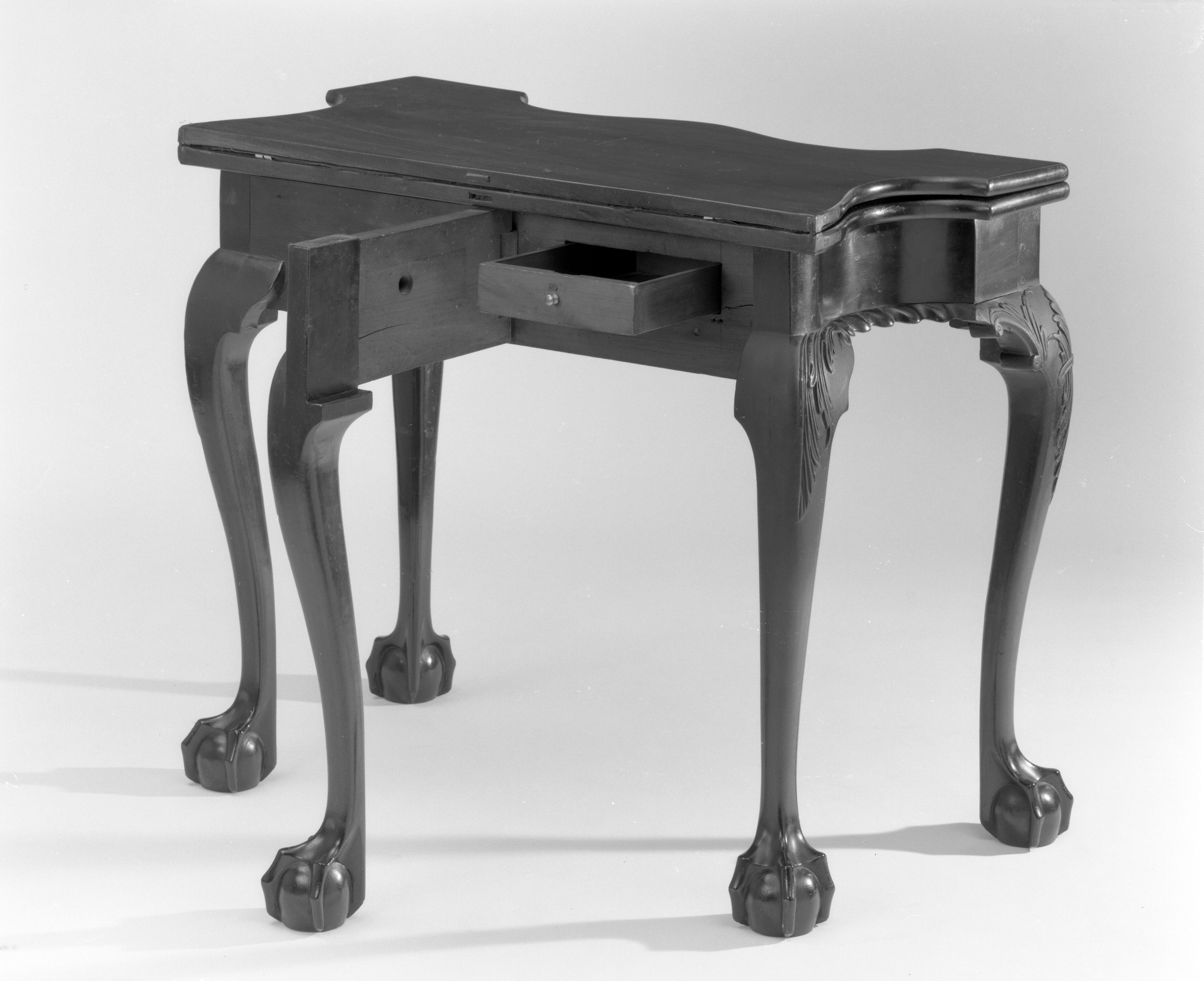 1959.2843 Table, Card table (view 3)