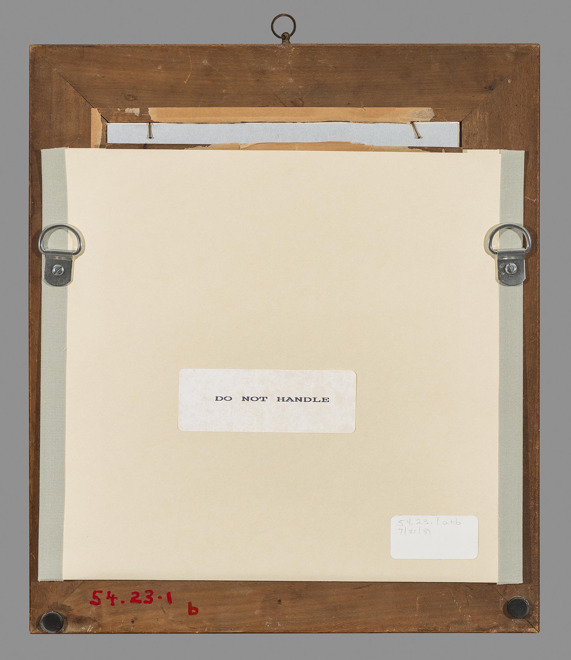 1954.0023.001 B Frame, view 1, reverse