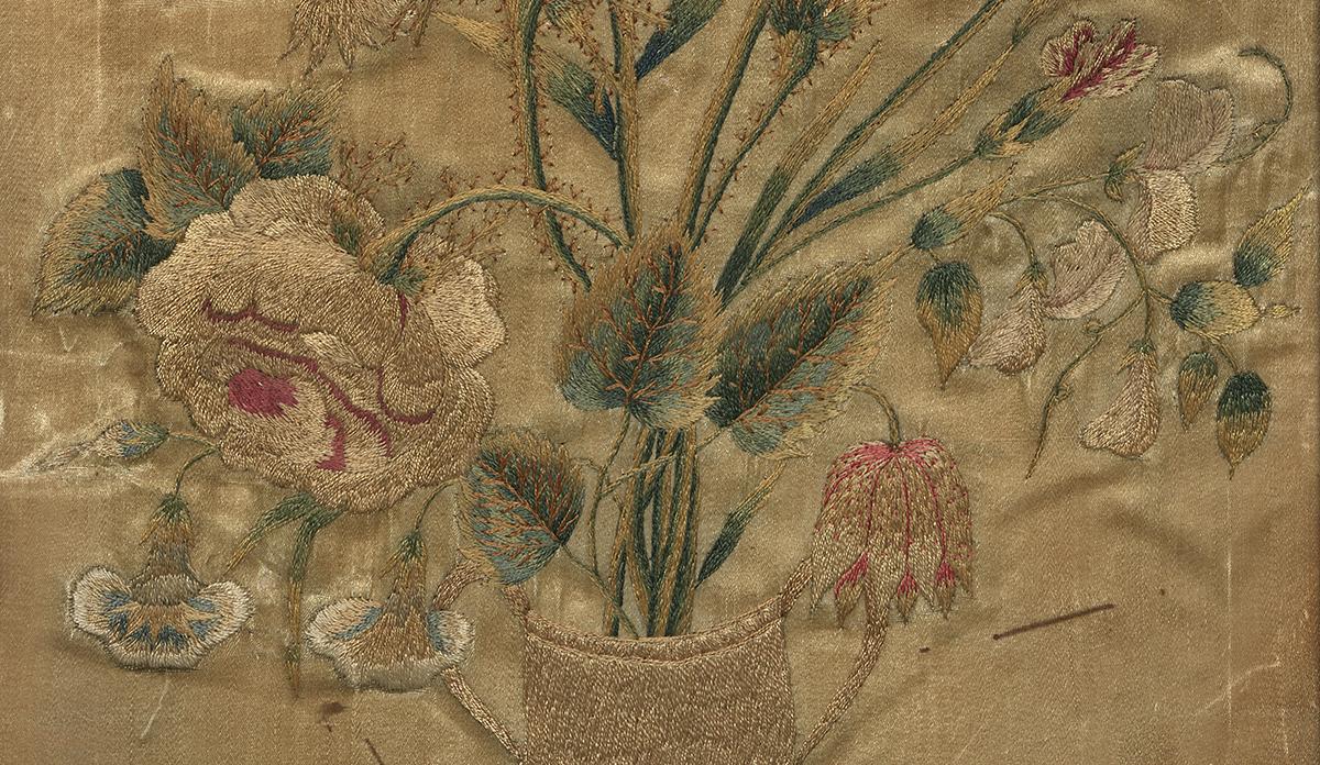 1959.2848 A Needlework Picture, Detail 2